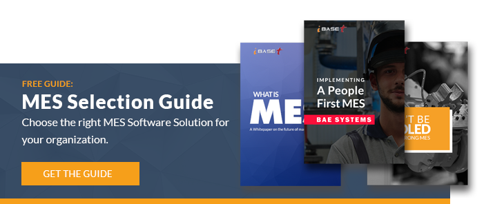 MES Software Solution Selection Guide