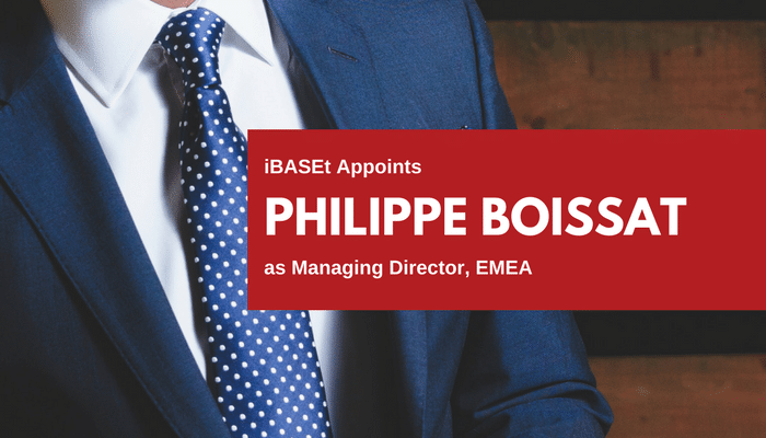 iBase-t Appoints Philippe Boissat as Managing Director, EMEA